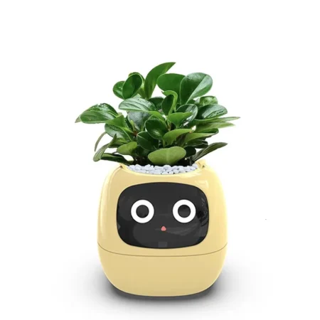 Home Garden Flower Pots Creative interaction mini smart garden indoor Smart flower planter APP Internet control Flowerpot