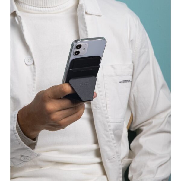 MOFT Snap-On Phone Stand & Wallet (Magnetic Charging Compatible)