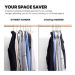 Extra Thick Stainless-Steel PVC Anti-Slip Matel Hanger, Adult, Kids Clothing Hanger.