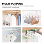 Extra Thick Stainless-Steel PVC Anti-Slip Matel Hanger, Adult, Kids Clothing Hanger.